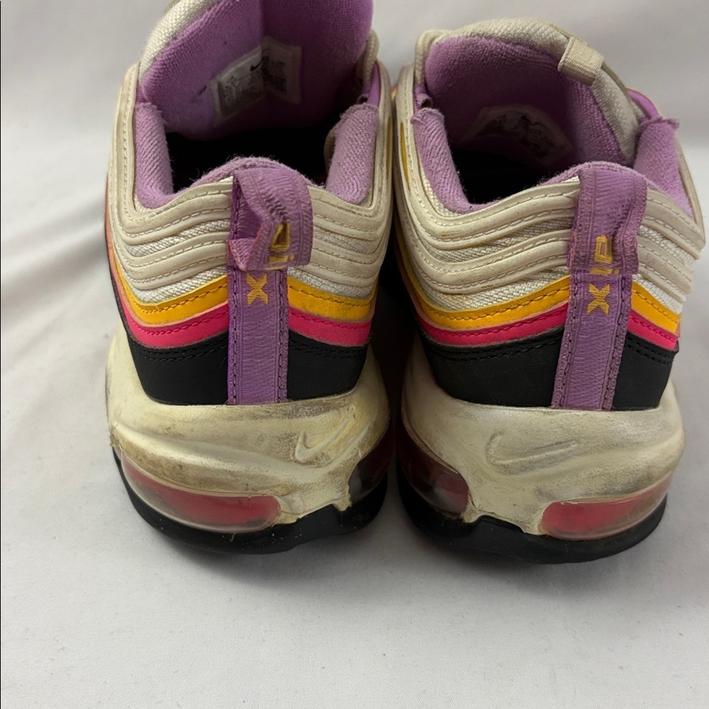 NIKE Air Max 97 (GS) Dawn & Dusk White Multi Girls 5.5Y - Picture 7 of 11